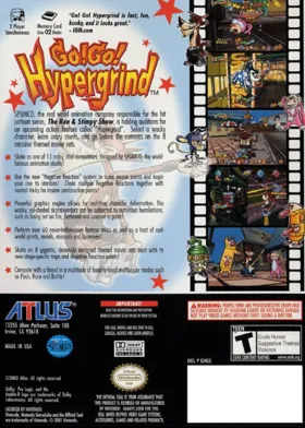 Go! Go! Hypergrind box cover back